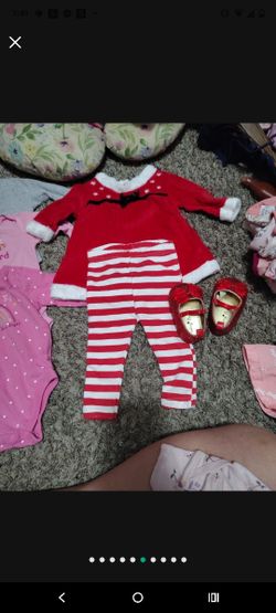 Baby Girls Winter Clothes And Jammies 1.50