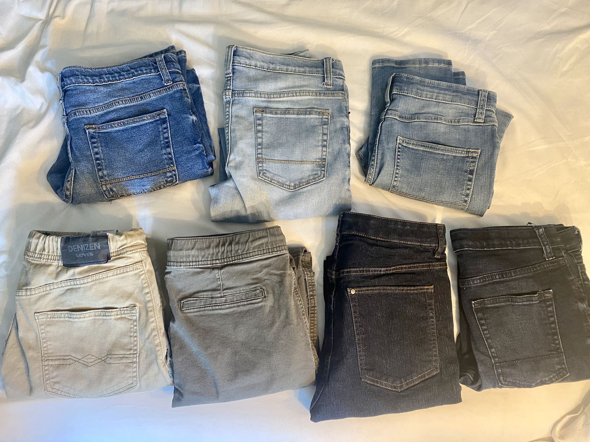 Lot Of Size 12-16 Youth Jeans/Pants | Levi’s, H&M, And Cat & Jack