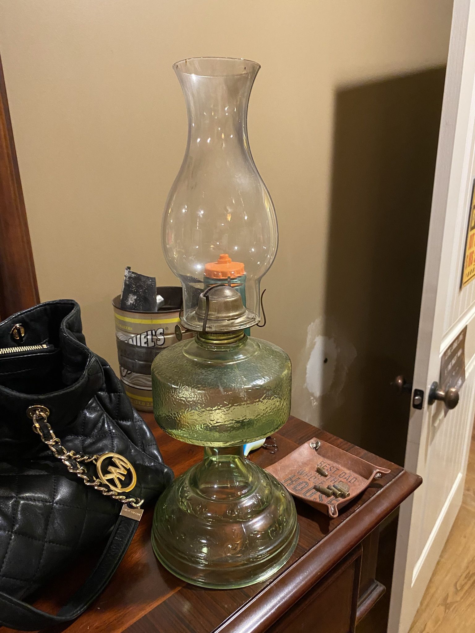 Vintage Eagle Burne Kerosene Lamp