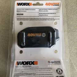 WORX WA3580 40V MaxLithium Replacement Battery for WG180,WG280,WG380,WG580