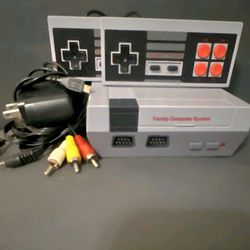Family Computer System Mini Retro Game Console. 2 Controllers. 620 Classic NES Style Games 