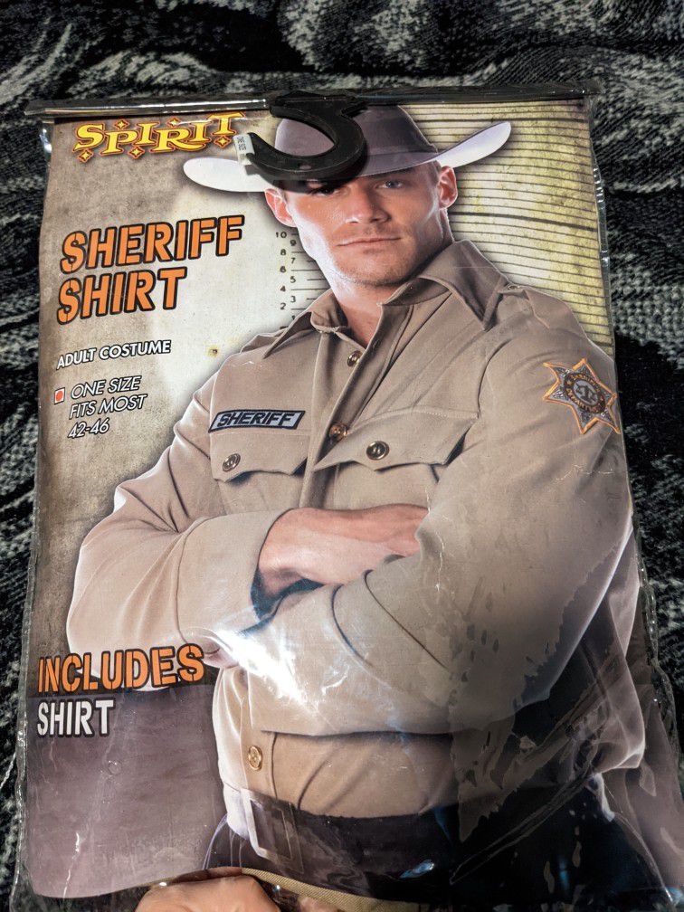 Sheriff Shirt Size Large