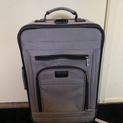 Gray Rolling Carry On Luggage 