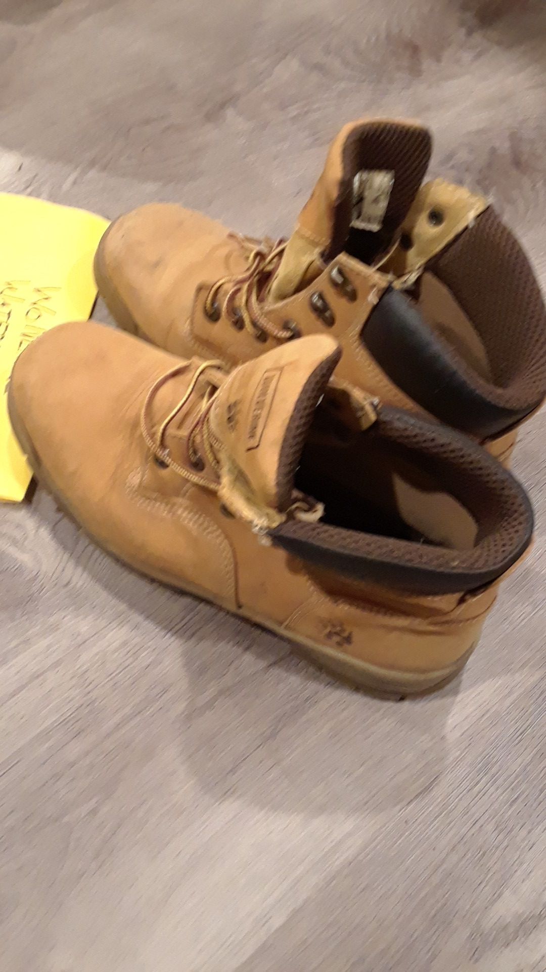 Size 10 Wolverine work boots