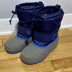 Cat & Jack Boys Snow Winter Boots,ThermoLite, Size 3 Big Kids