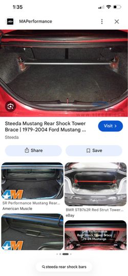 Mustang rear shock tower