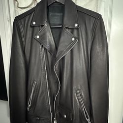 All Saints Men’s Leather Jacket
