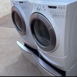 Washer And Electric Dryer