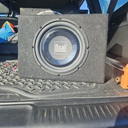 10in Duel Sub With Built In Amp