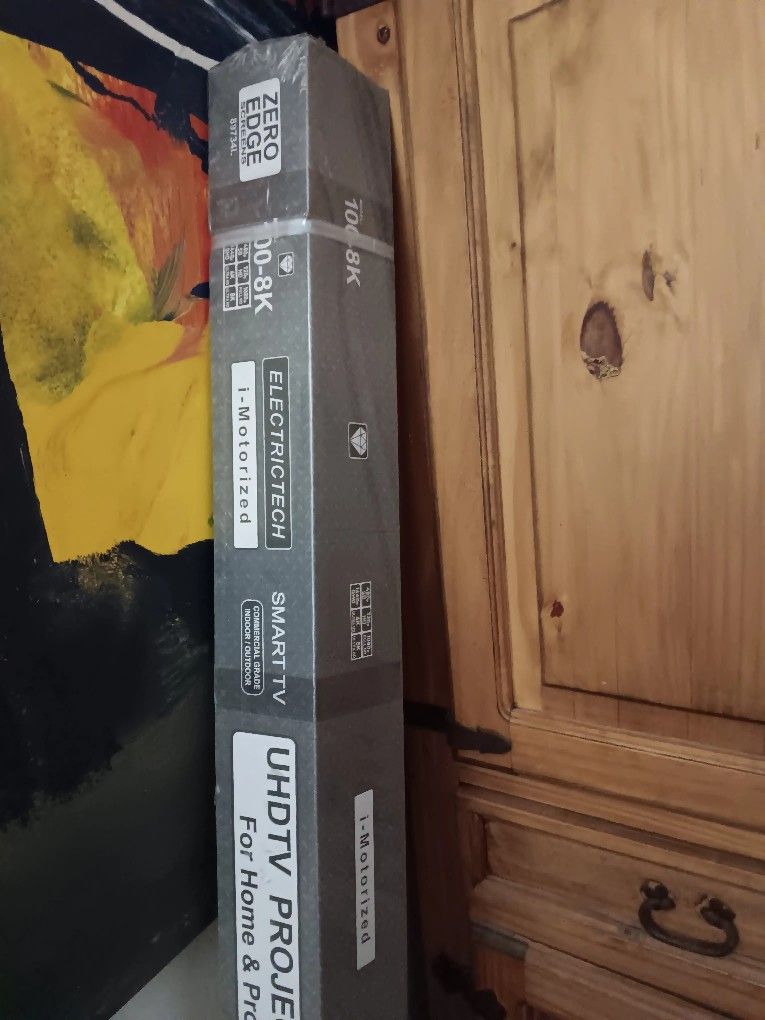 Zero Edge Screen For Home Theaters 