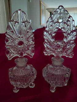 Perfume Bottles and Candy Dish