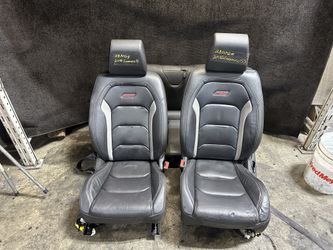 16-24 Chevrolet Camaro SS OEM Leather Seats Heated/Cooled Full Set
