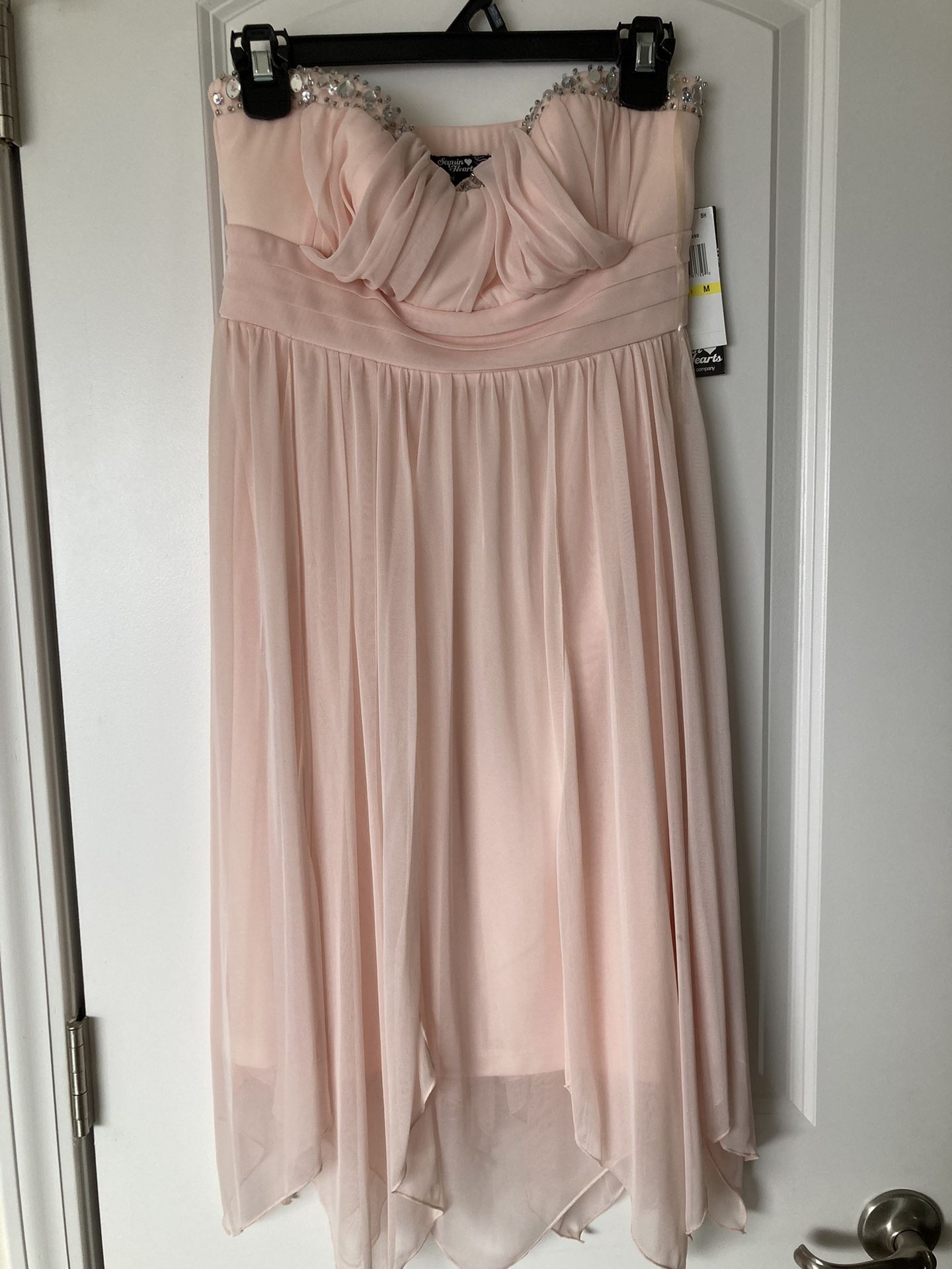 Sequin Hearts Dress Medium