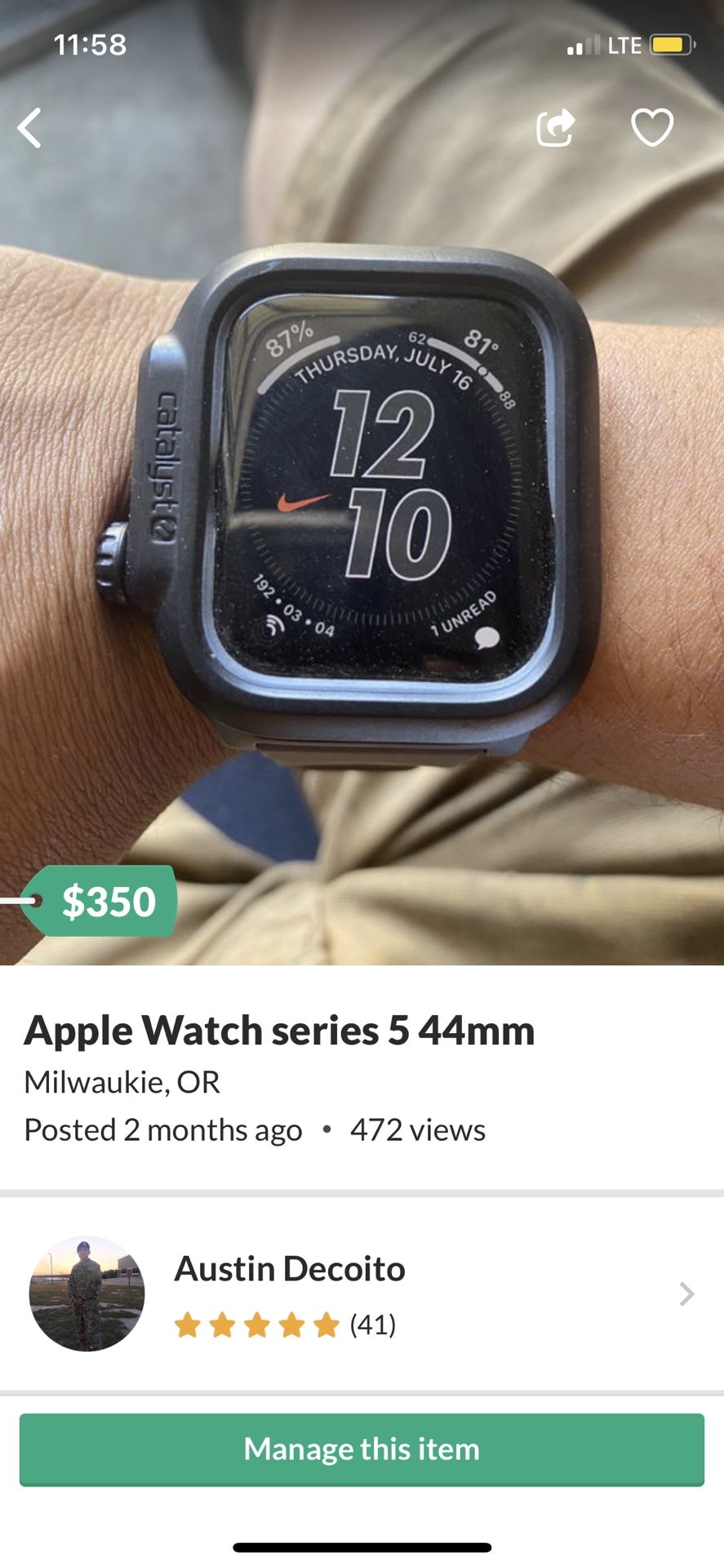 Apple Watch for sale