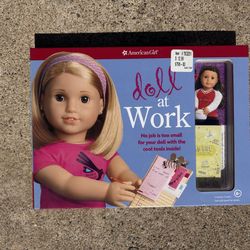American Girl Doll at Work Activity Book