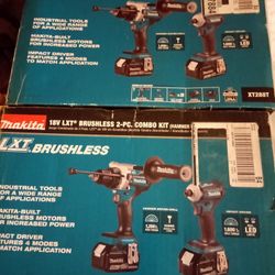18 Volt Lxt Brushless Two-piece Combo Kit