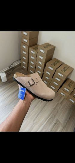 Tan Birkenstock Clogs (Sizes 39-44)