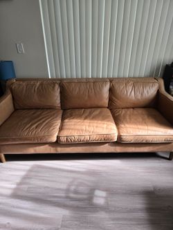 Genuine Leather Sofa