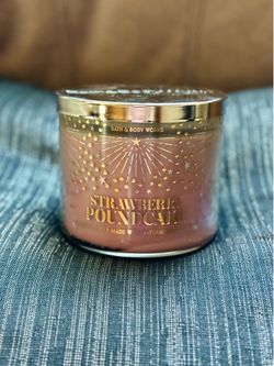 🍓 Strawberry Pound Cake 3-Wick Candle