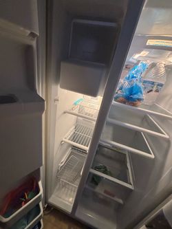 Side by side fridge good shape