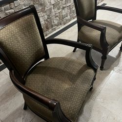 2 Old Antique Accents Chair