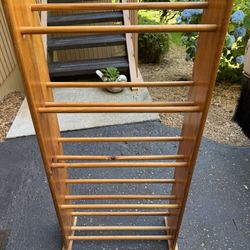 Wooden Shoe Rack
