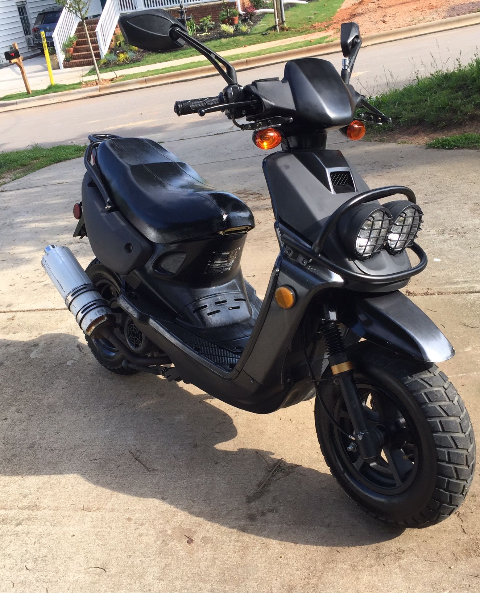 50cc upgraded to 150 scooter