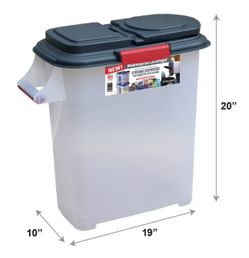 Weatherproof Lid Design Storage Dispenser 8 G   $9.99