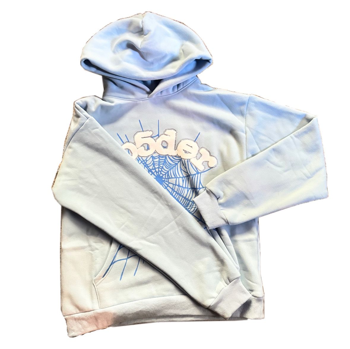 Sky Blue Sp5der Hoodie