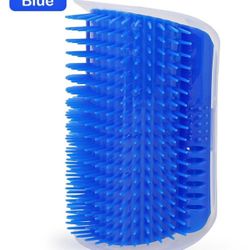 1 Pcs Cat Self Groomer Cat Face Scratcher Wall Corner Soft Grooming Massage Comb Brush