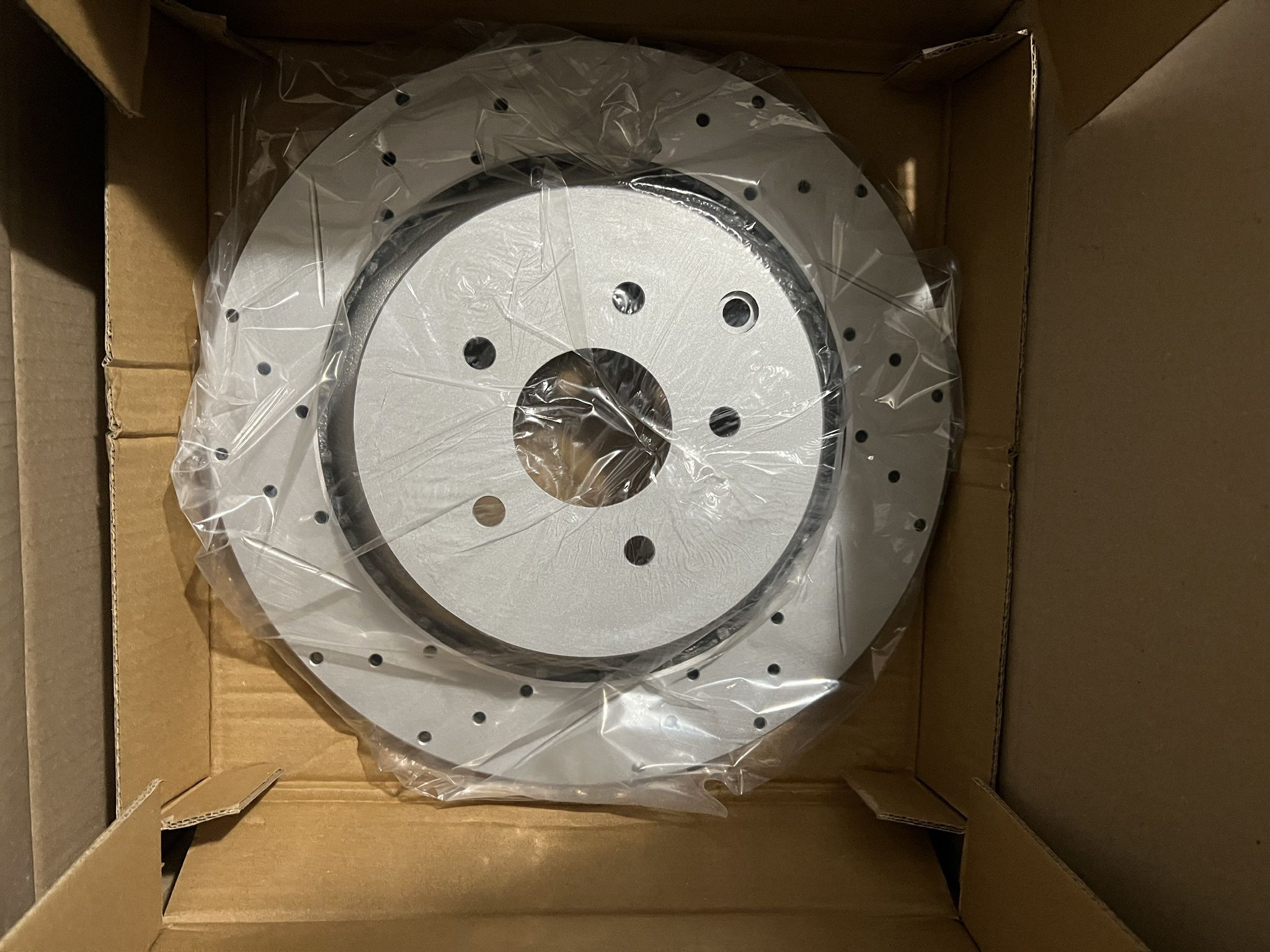 F&R Drilled & Slotted Rotors