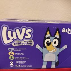 Luvs Size 2 Diapers 