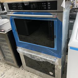 Kitchen Aid Stainless Steel 30 Inch Double Oven 