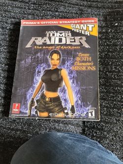 Lara Croft Tomb Raider The Angel Of Darkness Guide Book