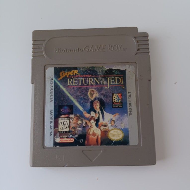 Super Star Wars Return of the Jedi Nintendo Game Boy Authentic Cartridge Only Untested