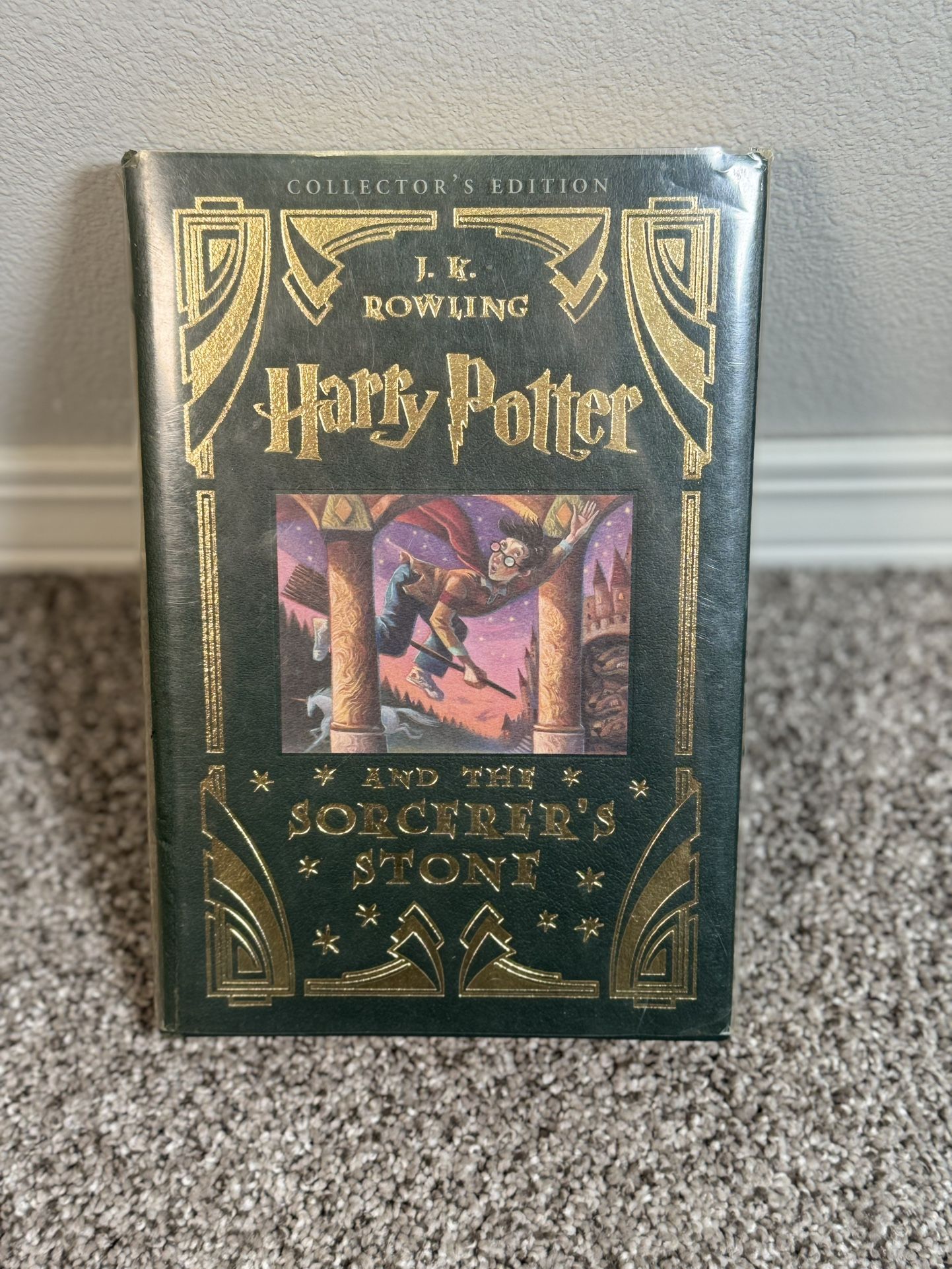 Collector's Edition Harry Potter and the Sorcerer's Stone Leatherbound Hardcover Book