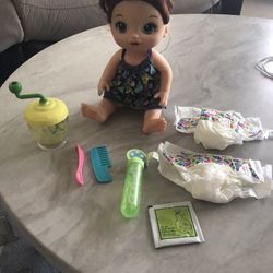 Baby Alive With Food, Diapers, And More