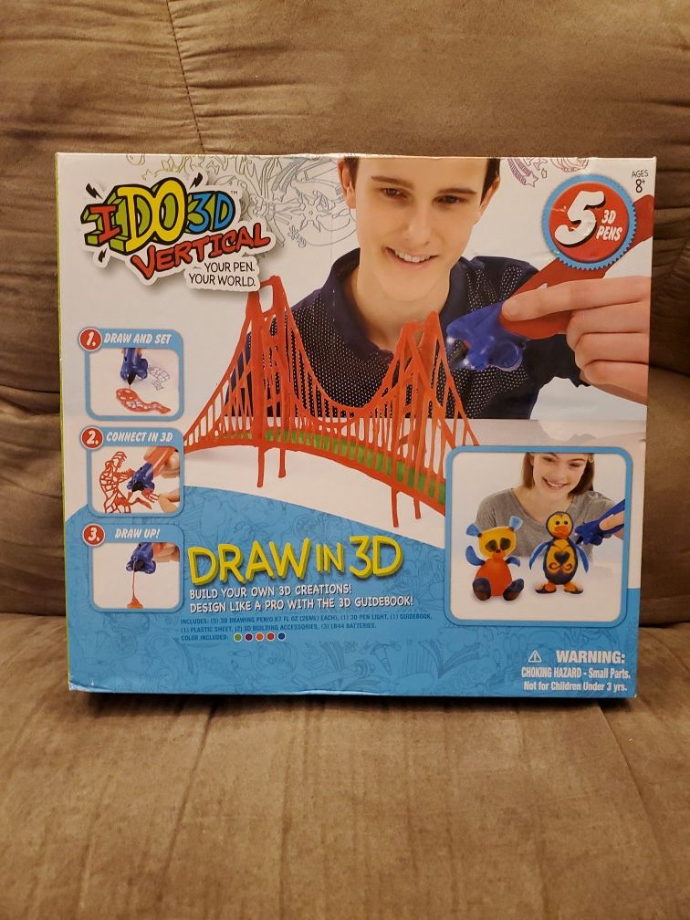 IDO3D Vertical 3D Your Pen Your Word Kit | Toy