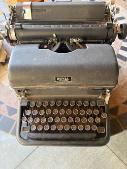 Vintage typewriter