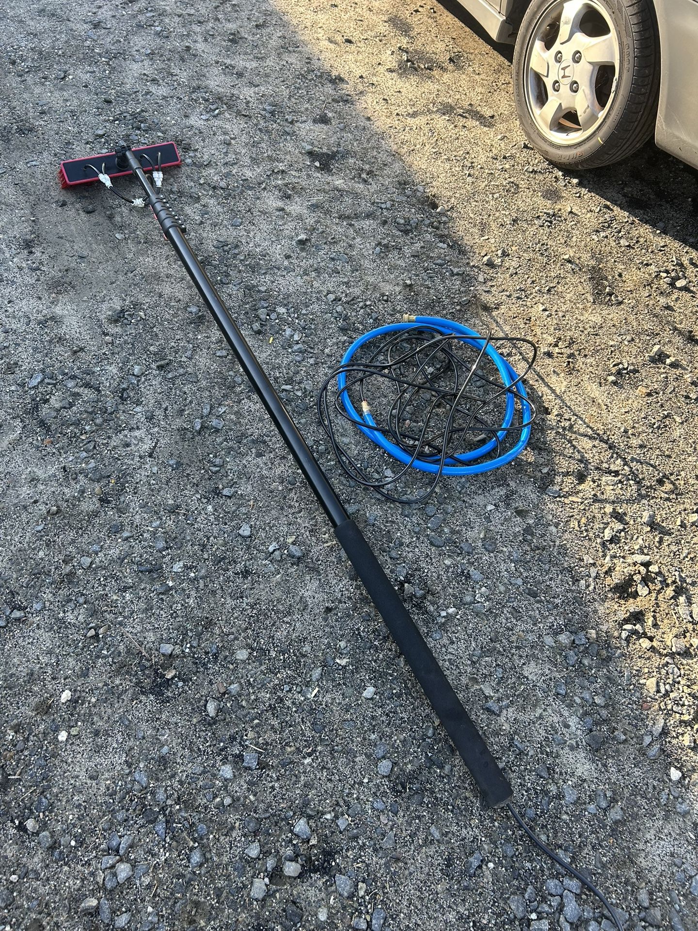 Water Fed Pole And Unger Rinse And Go Plus