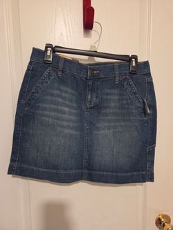 Women's Denim Mini Skirt with Tags Old Navy Size 4