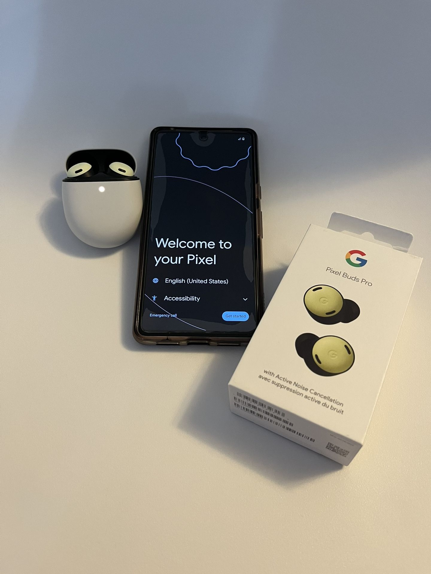 Unlocked 128GB Google Pixel 7 w/ Pixel Buds Pro