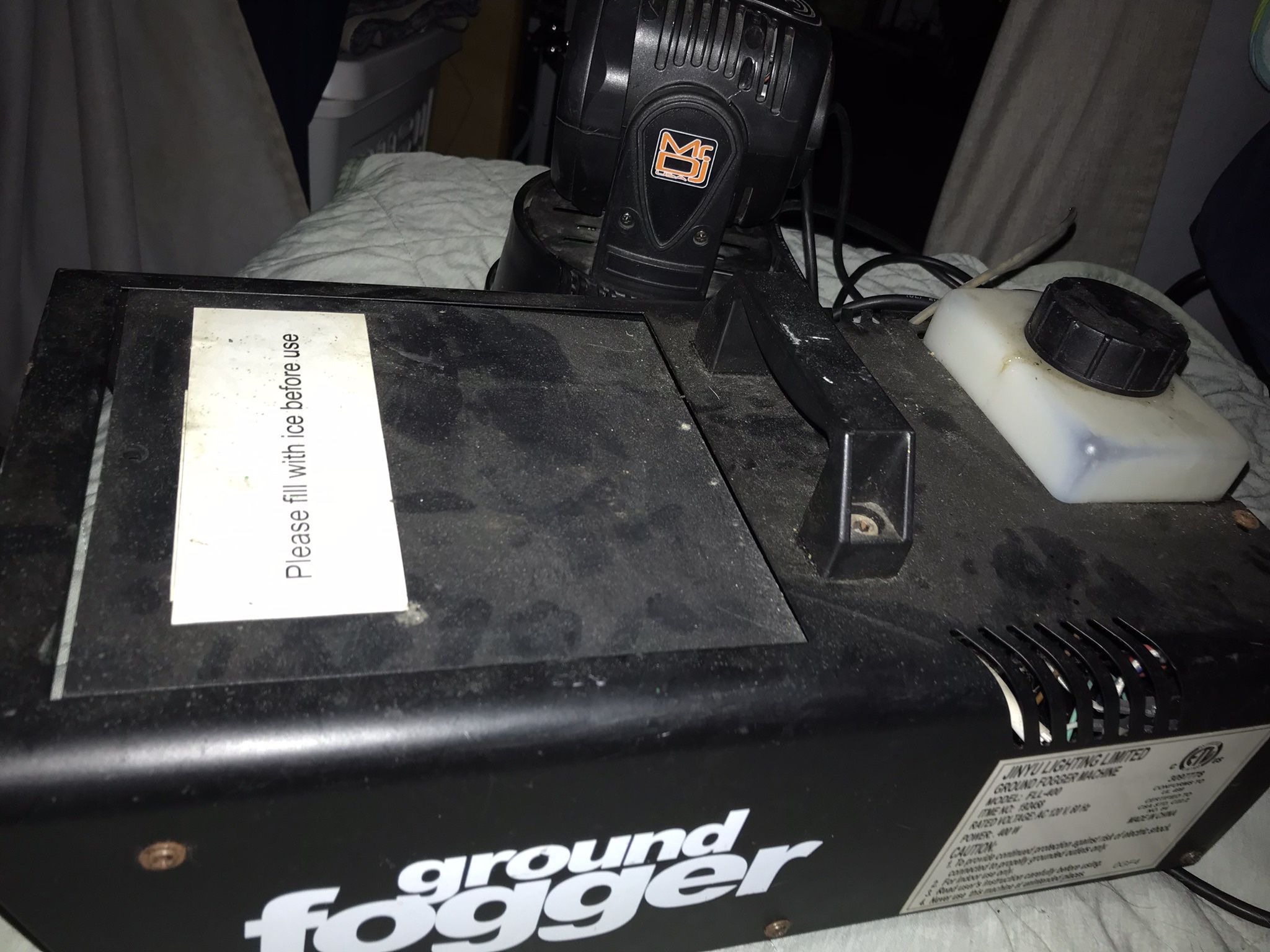 Dj Fogger Machines /New Bubble Machine .