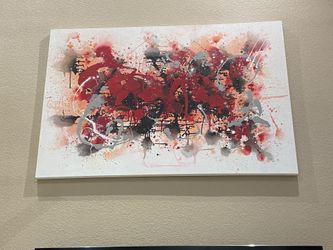 Red Designer Artwork 