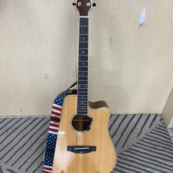 Nativa Custom-Made For Artist Acoustic Guitar Abalone Inlay Model 1101133