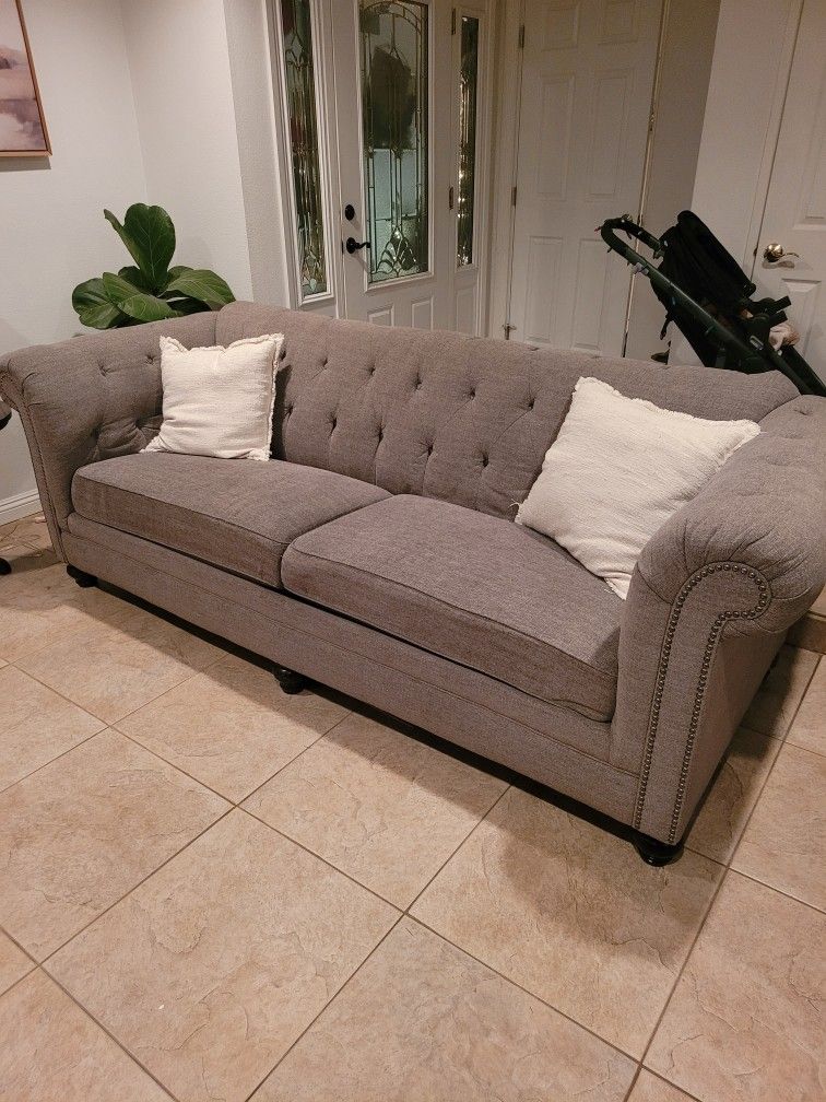 Couch And Love Seat From Ashley\'s Furniture No Rips Or Tears