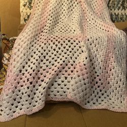 Crocheted Afghan Baby 