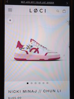 LOCI Nicki Minaj  // Chun Li tennis shoes