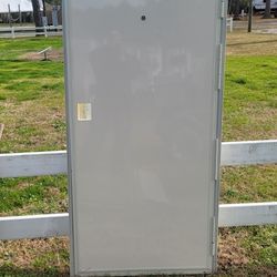 Camper, Rv, Fifth Wheel, Door