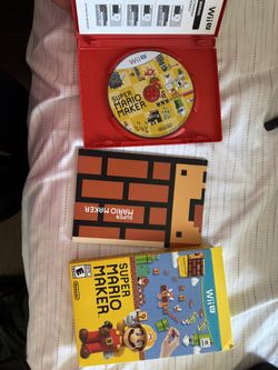 Super Mario Maker Wii U 